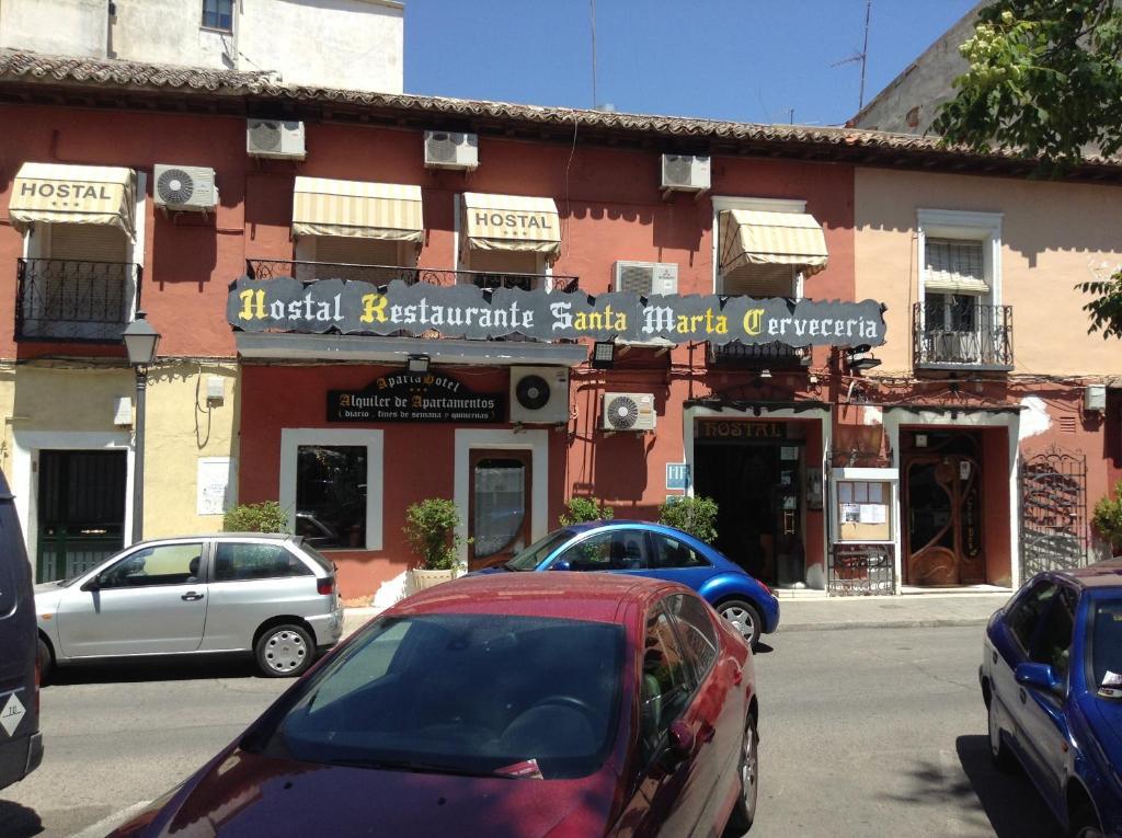 Hostal Santa Marta Aranjuez Exteriör bild